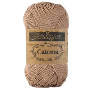 Fil de coton -Catona-Scheepjes-506-caramel