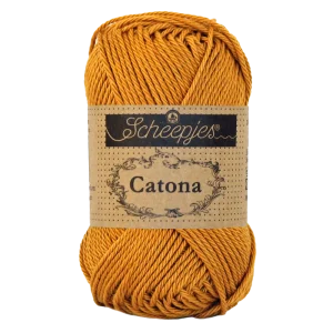Fil de coton -Catona-Scheepjes-383-or