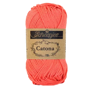Fil de coton -Catona-Scheepjes-252-pastèque