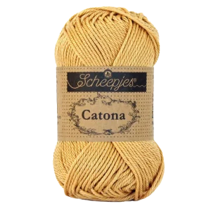 Fil de coton -Catona-Scheepjes-179-topaze